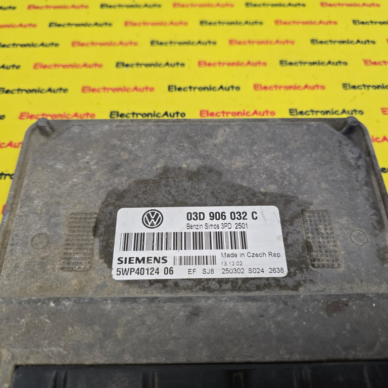 ECU Calculator motor VW Polo 1.2 03D906032C, 5WP4012406,