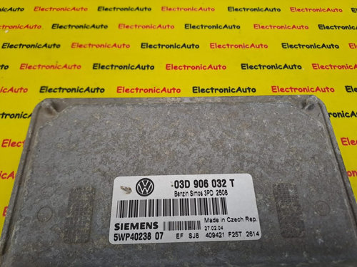 ECU Calculator motor VW Polo 1.2 03D906032T, 5WP4023807