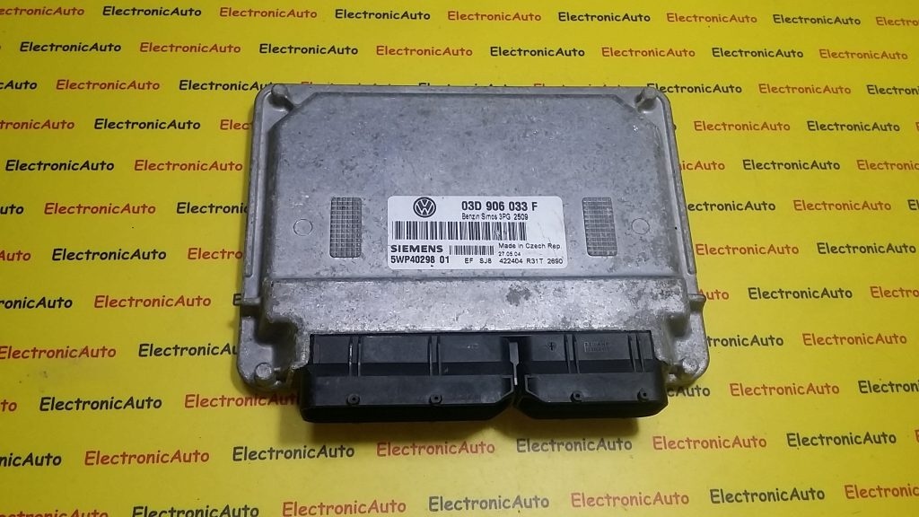 ECU Calculator motor VW Polo 1.2 03D906033F, 5WP4029801