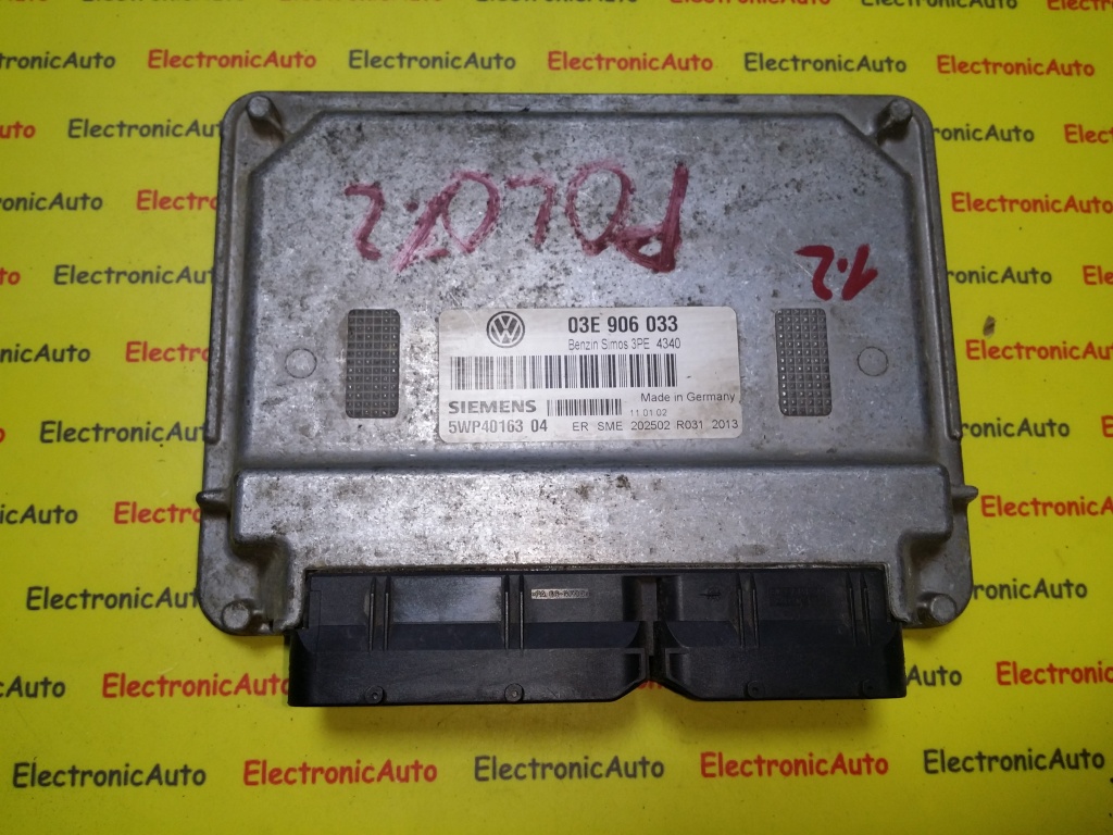 ECU Calculator motor VW Polo 1.2 03E906033