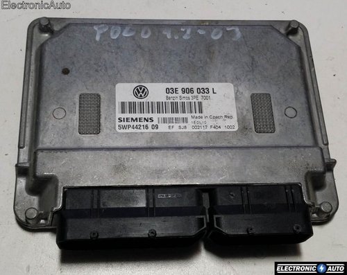 ECU Calculator motor VW Polo 1.2 03E906033L 5WP44216 09