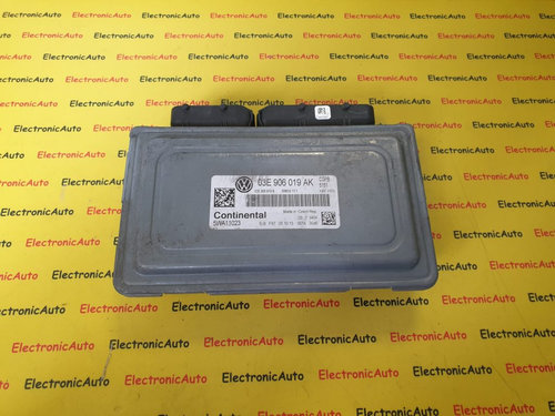 ECU Calculator Motor VW Polo 1.2i, 03E906019AK, 5WA11023, SIMOS 11.1, CGPB