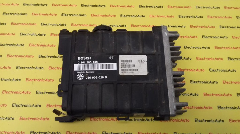 ECU Calculator Motor Vw Polo 1.3, 030906026B, 0261200259