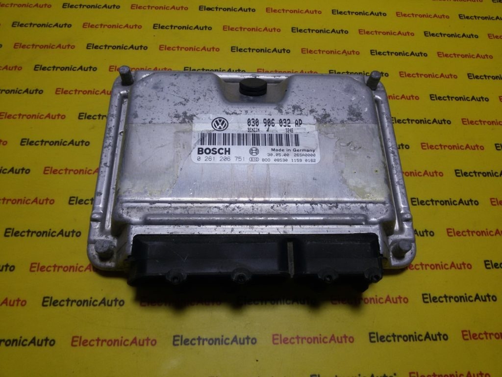 ECU Calculator motor VW Polo 1.4 0261206751, 030906032AP