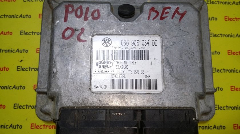 ECU Calculator motor VW Polo 1.4 036906034DD