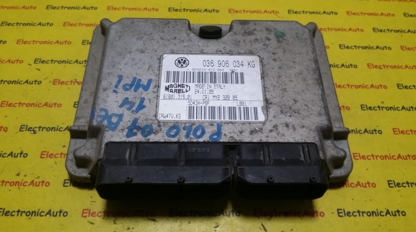 ECU Calculator motor VW Polo 1.4 036906034KG, IAW4TVKG