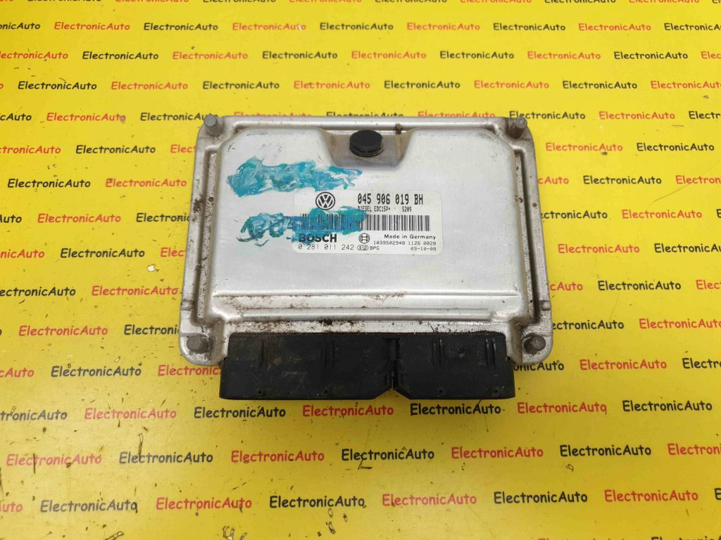 ECU Calculator Motor VW Polo 1.4 TDI, 0281011242, 045906019BH, EDC15P+