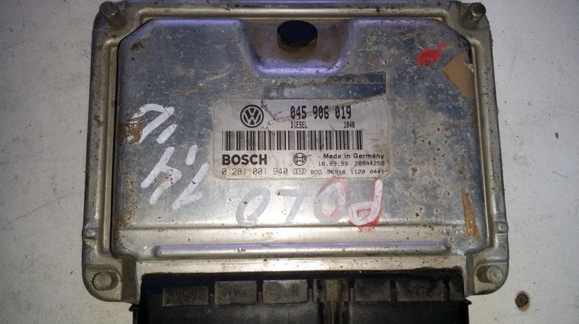 ECU Calculator motor VW Polo 1.4TDI 0281001940 045906019