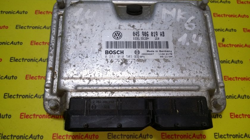 ECU Calculator motor VW Polo 1.4TDI 0281010503 045906019AB
