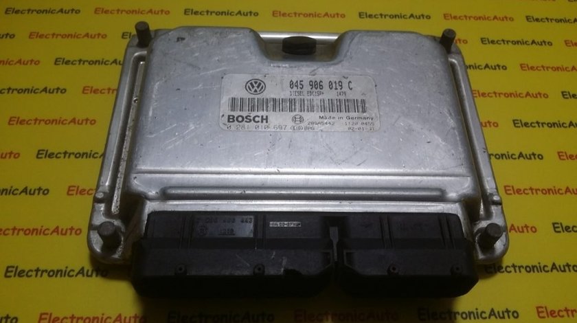 ECU Calculator motor VW Polo 1.4TDI 0281010697, 045906019C