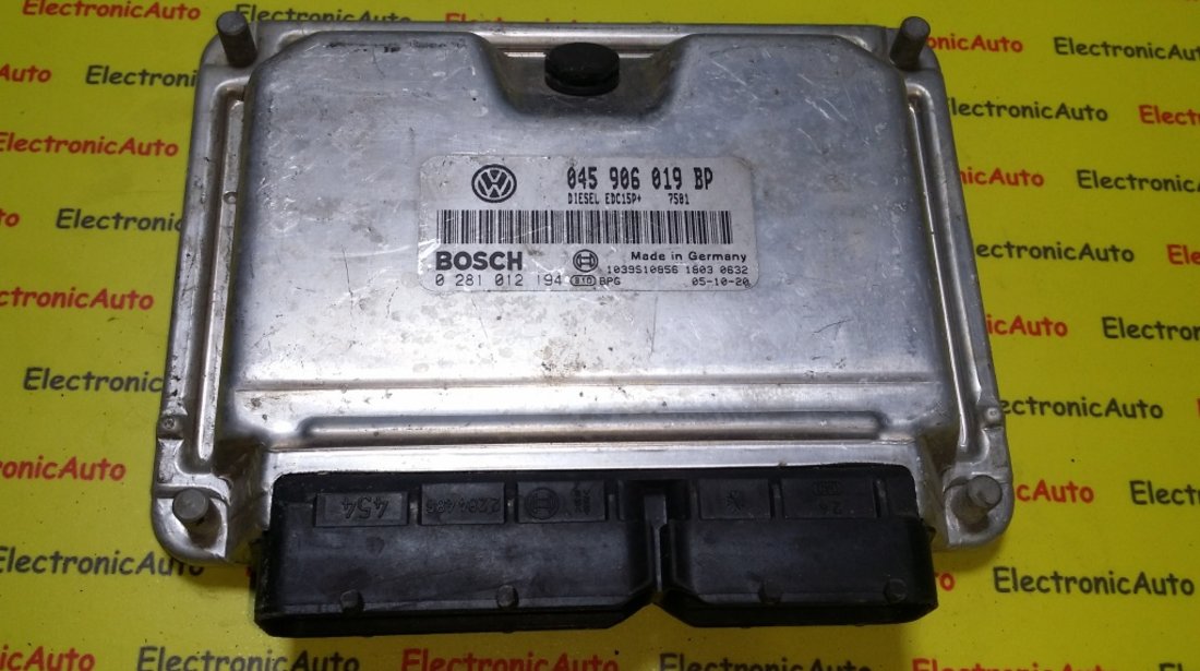 ECU Calculator motor VW Polo 1.4TDI 0281012194 045906019BP