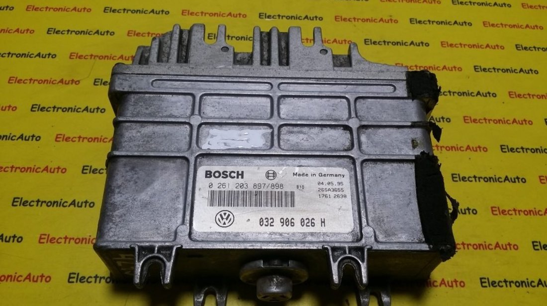 ECU Calculator motor VW Polo 1.6 032906026H 0261203897/898