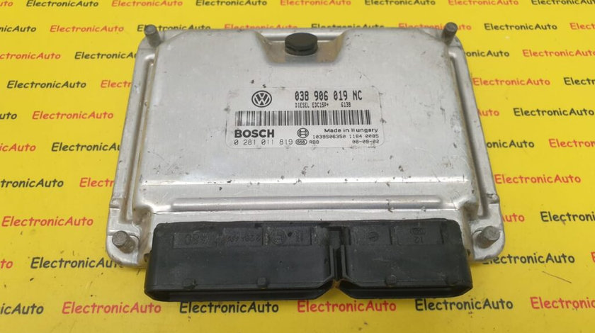 ECU Calculator Motor VW Polo 1.9 TDi, 0281011819, 038906019NC, EDC15P+