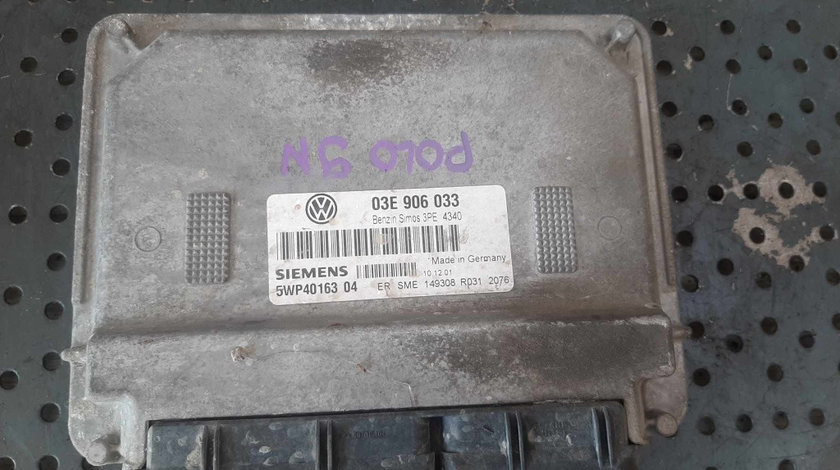 Ecu calculator motor vw polo 9n 1.2b 03e906033