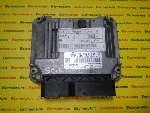 ECU Calculator motor Vw Scirocco 03L906018AN, EDC17C46, 0281016409