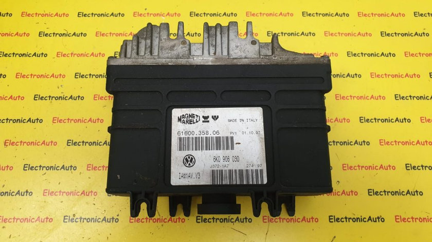 ECU Calculator Motor VW, Seat Ibiza II (6K1) 1.4i, 6K0906030, 6160035806, IAW1AVV3