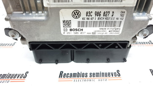 ECU Calculator motor VW Sharan 1.4 03C906027D, 0261S06037