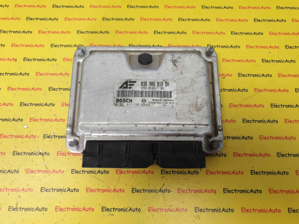 ECU Calculator Motor VW Sharan 1.9 TDi, 0281011199, 038906019BH, EDC15P+