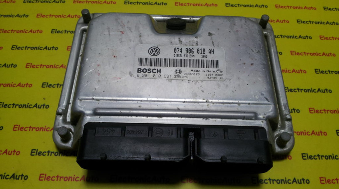 ECU Calculator motor VW T4 2.5 TDI 074906018AH, 0281010681