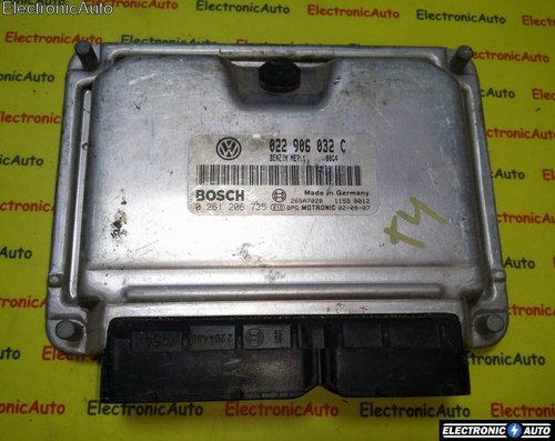 ECU Calculator motor VW T4 2.8AMV 022906032C 0261206735
