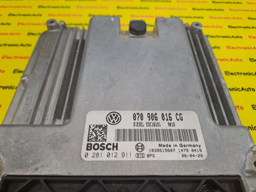 ECU Calculator motor VW T5 070906016CG, 0281012911