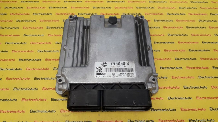 ECU Calculator motor VW T5 2.5 tdi 0281011568, 070906016AJ