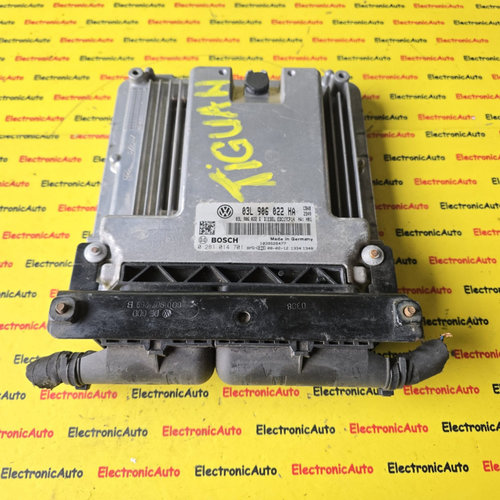 ECU Calculator motor VW TIGUAN, 03L906022HA, 0281014701, 03L906022G,