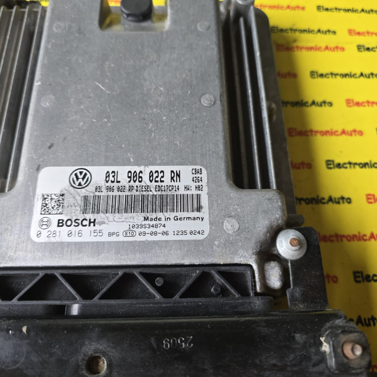 ECU Calculator Motor VW Tiguan 2.0, 03L906022RN, 0281016155, EDC17CP14,