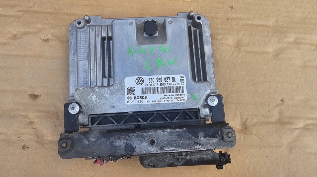 Ecu calculator motor Vw Tiguan 5N 1.4 TSI CAV 2009 2010 2011 2012