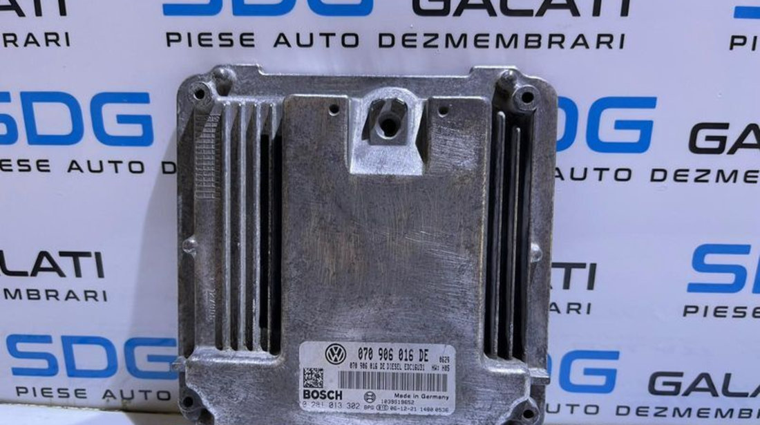 ECU Calculator Motor VW Touareg 2.5 TDI BPE 2006 - 2010 Cod 070906016DE 0281013302