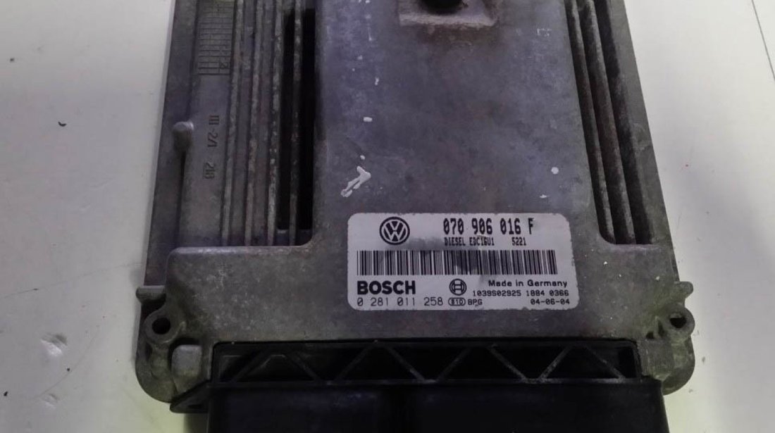 ECU Calculator motor VW Touareg 2.5 tdi 0281011258 EDC16U1 BAC