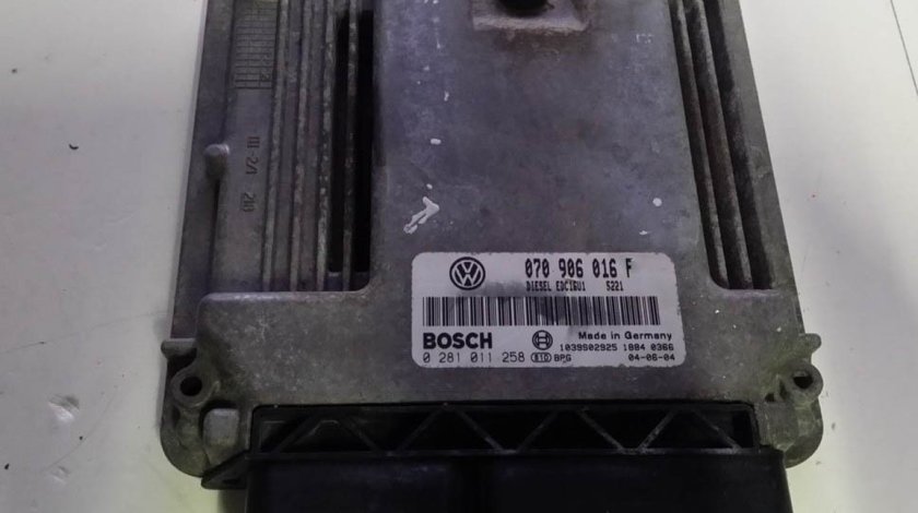 ECU Calculator motor VW Touareg 2.5 tdi 0281011258 EDC16U1 BAC