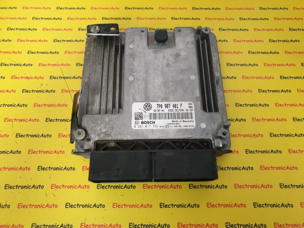 ECU Calculator Motor VW Touareg 3.0 TDi, 0281017733, 7P0907401F, EDC17CP44