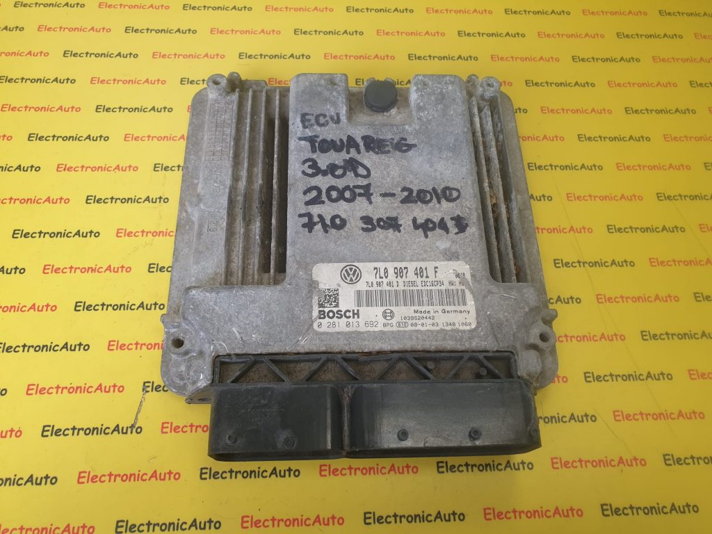 ECU Calculator motor VW Touareg 3.0TDI 7L0907401F, 0281013692