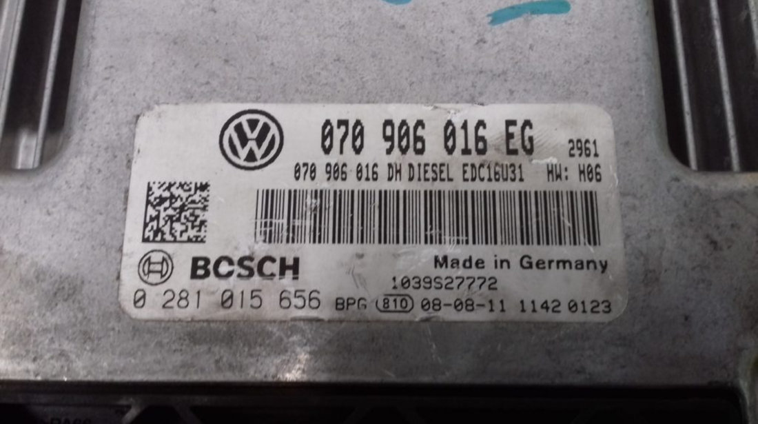 ECU Calculator Motor Vw Touareg 7L, 070906016EG, 070906016DH, 0281015656