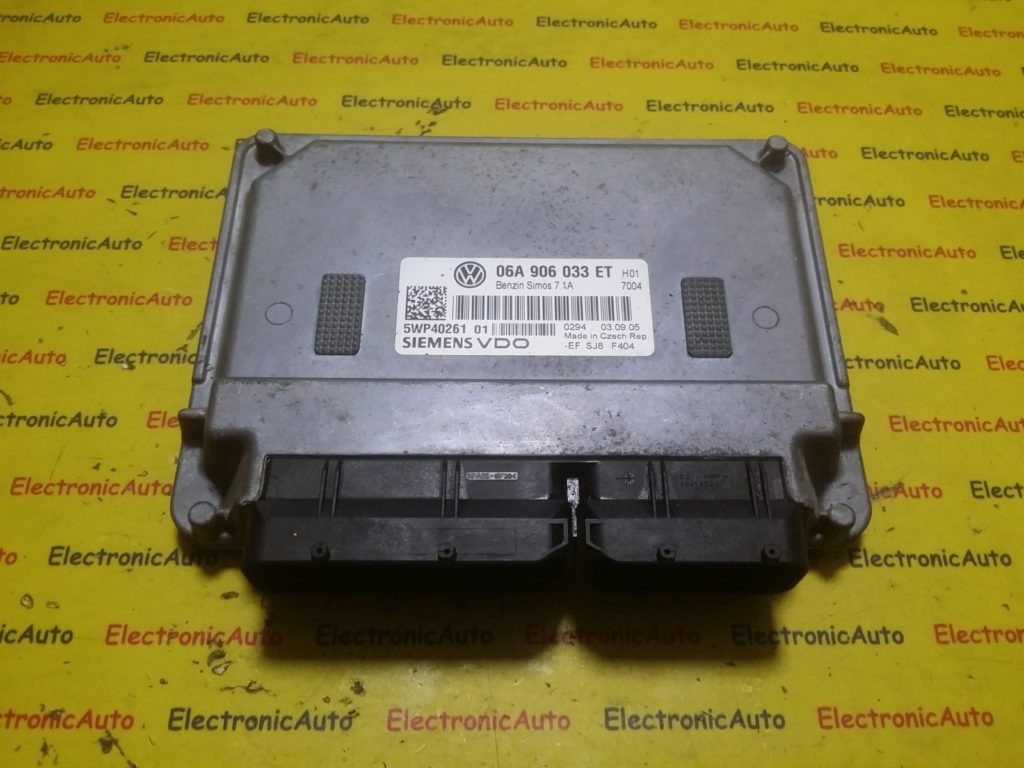 ECU Calculator motor VW Touran 1.6 06A906033ET, 5WP4026101