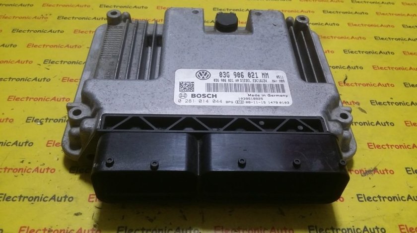 ECU Calculator motor VW Touran 1.9 tdi 0281014044, 03G906021MM