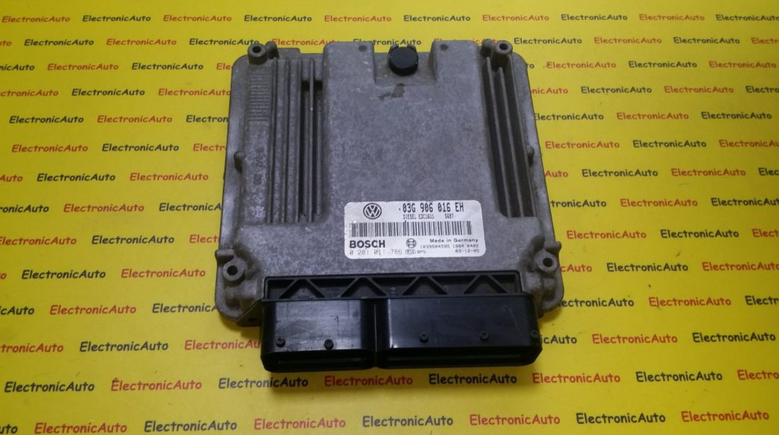 ECU Calculator motor VW Touran 2.0TDI 0281011786, 03G906016EH