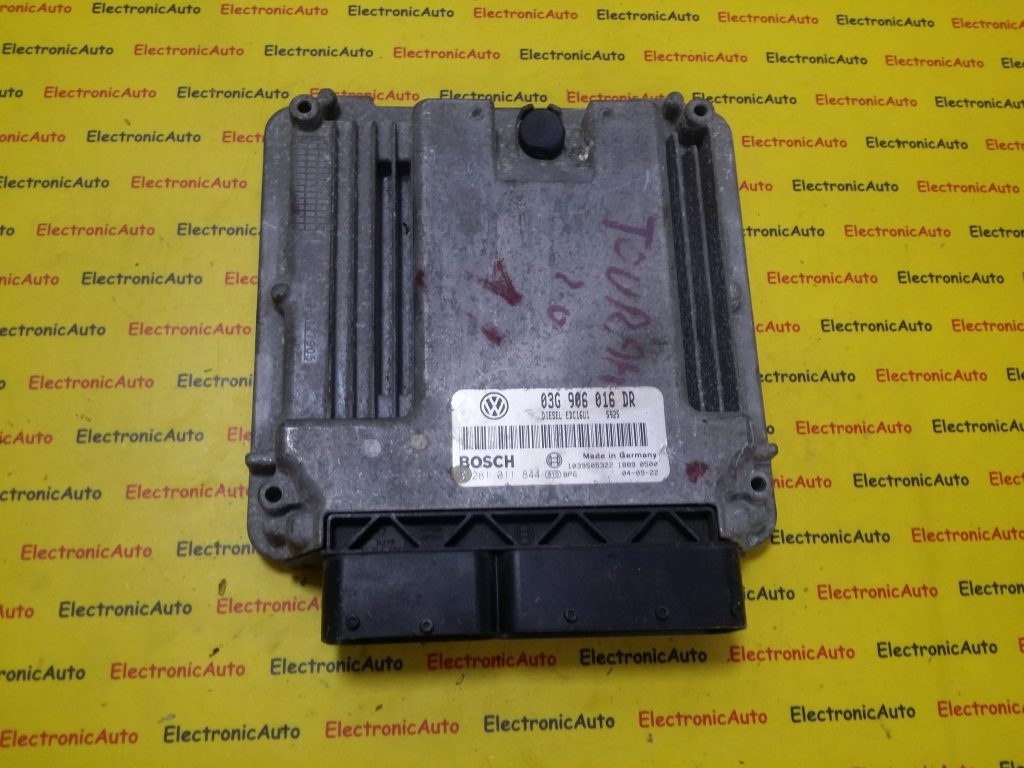 ECU Calculator motor VW Touran 2.0TDI 0281011844, 03G906016DR