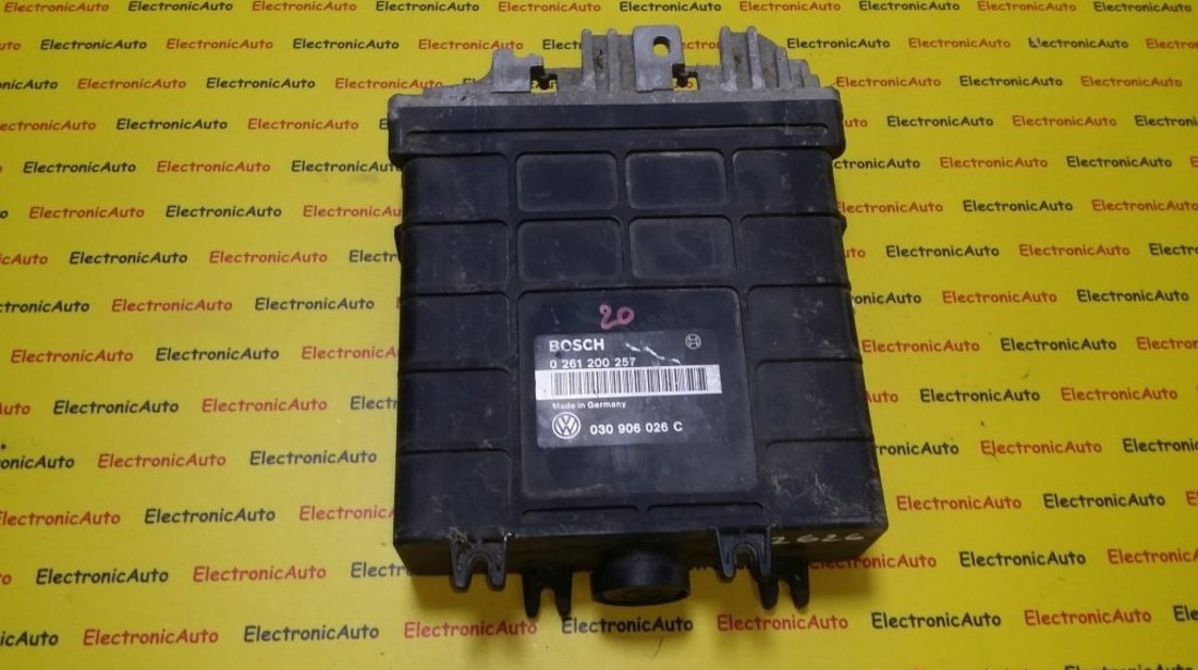 ECU Calculator motor VW Vento 1.4 030906026C 0261200257