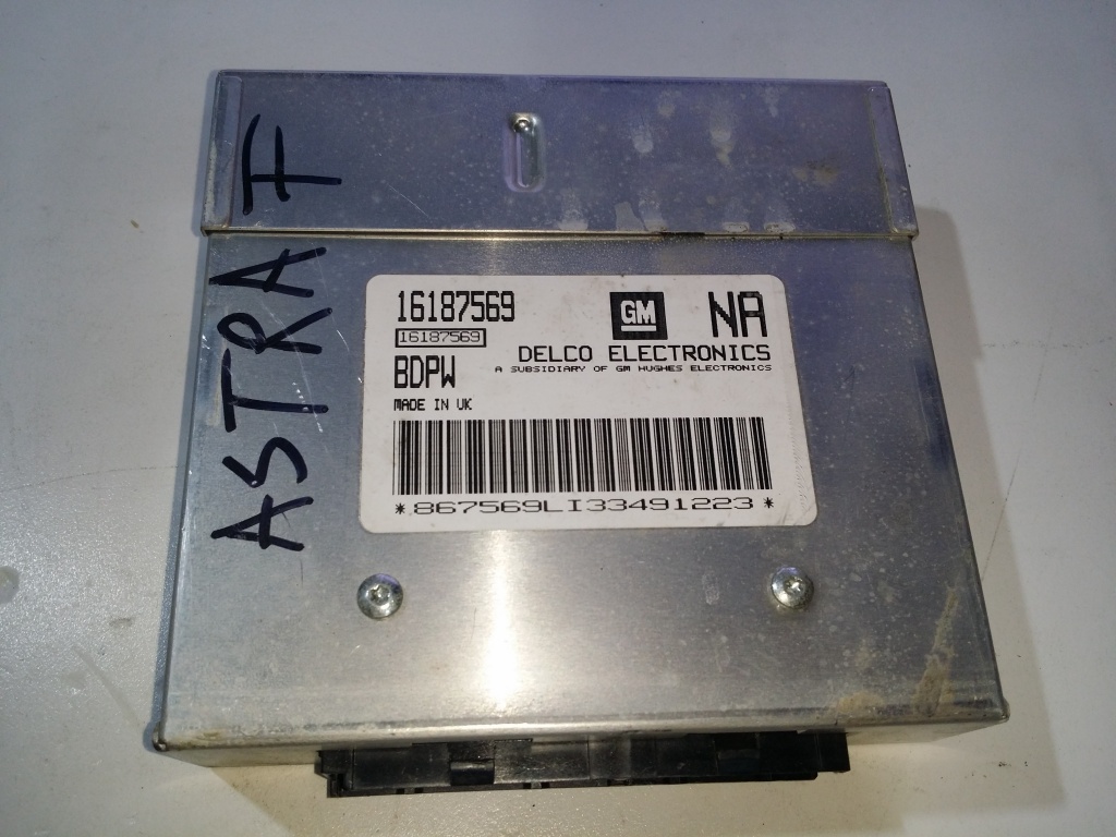 ECU Calculator Opel Astra 16187569 NA