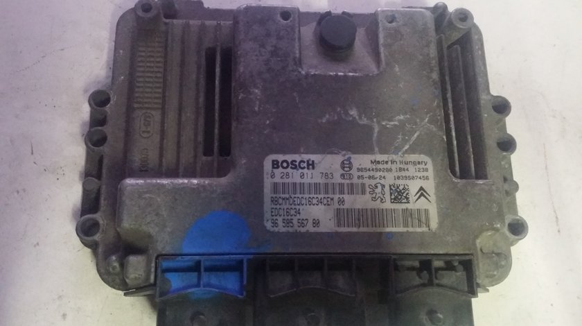 ECU Calculator Peugeot 206 1.4HDI 0281011783