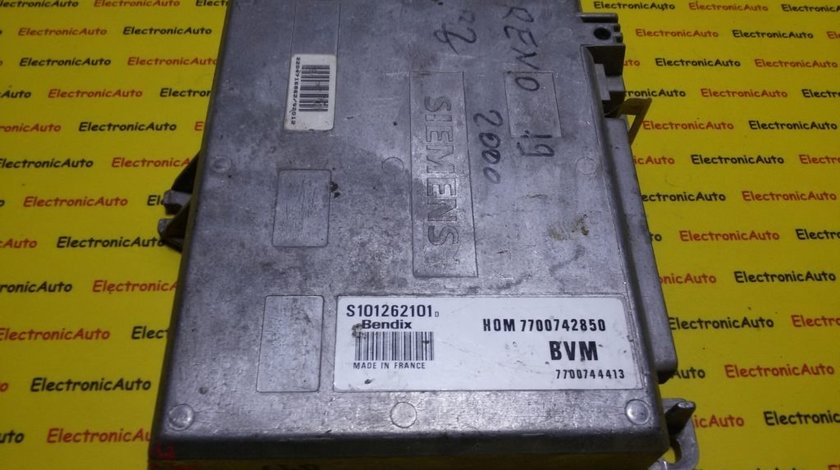 ECU Calculator Renault 19, HOM7700742850, S101262101D