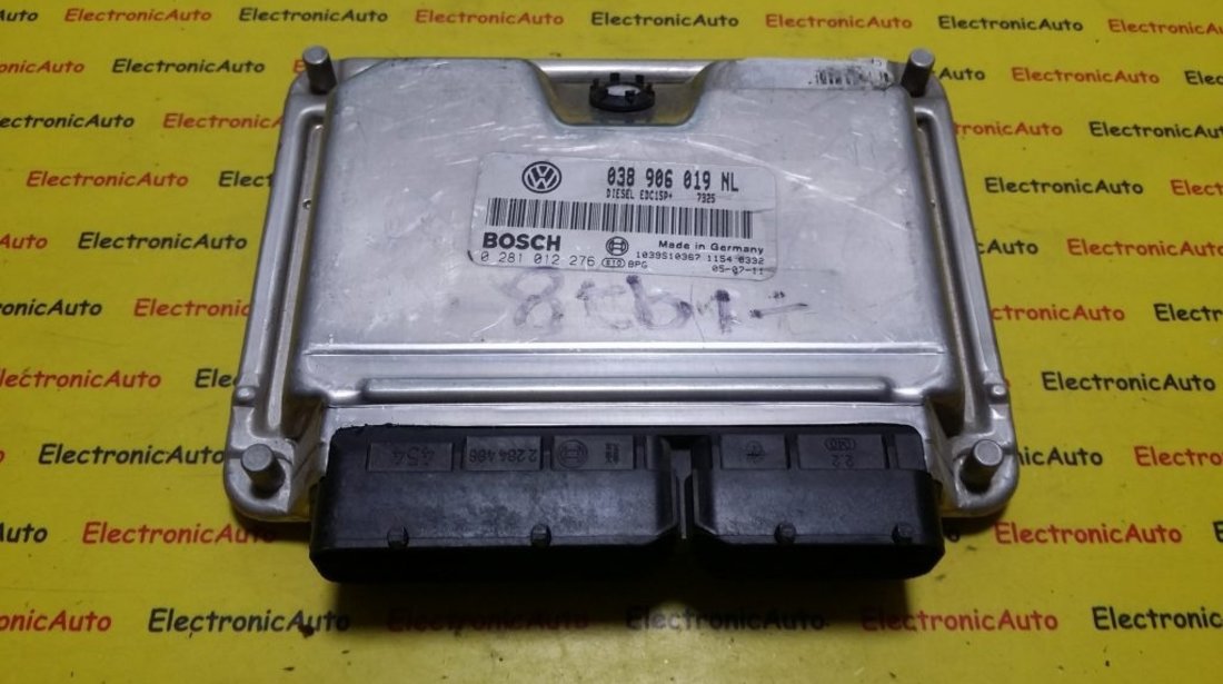 ECU Calculator Skoda Fabia, Seat Cordoba 1.9 tdi 0281012276 038906019NL