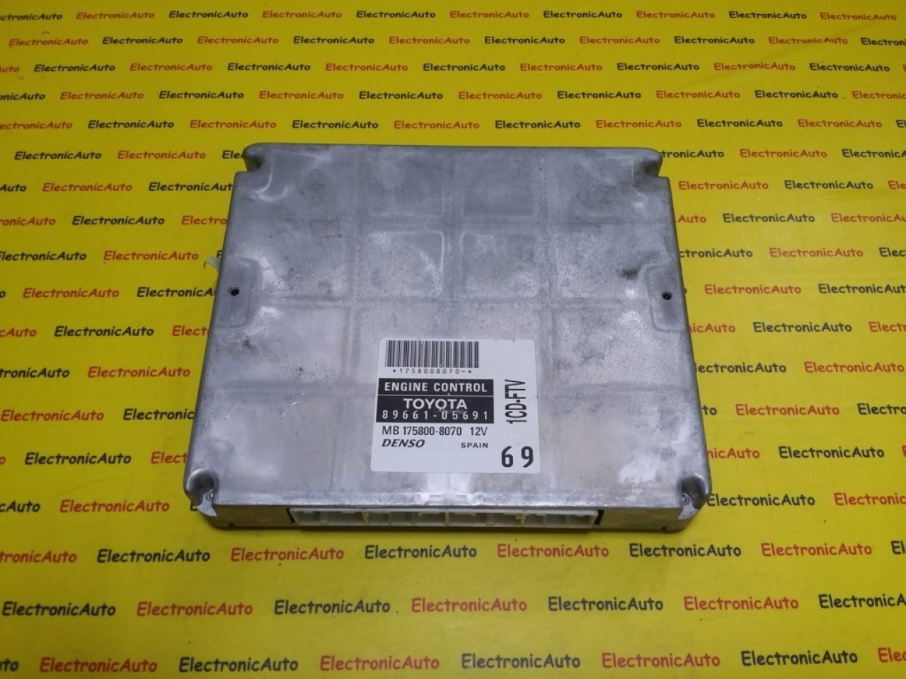ECU Calculator Toyota Avensis, 8966105691, MB1758008070