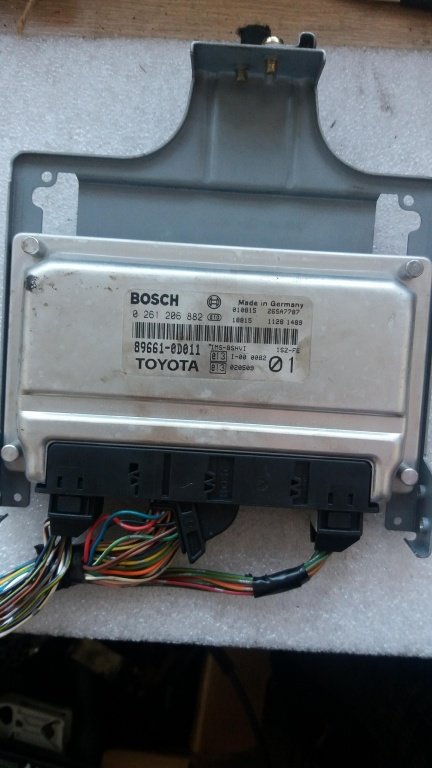 Ecu calculator toyota yaris 1.0 b 1999-2005 89661-0d011