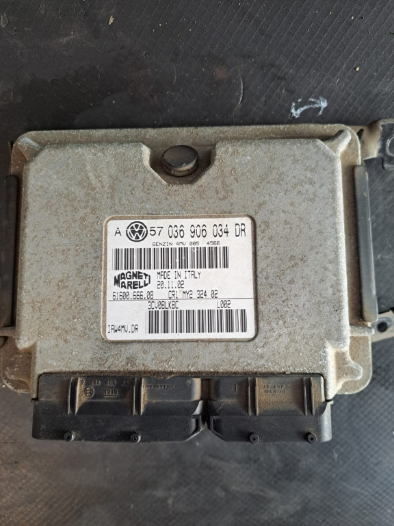 ECU Calculator Volkswagen Golf 4 [1997 - 2006] 1.6 benzina - COD BCB 57036906034dr 61600.666.08