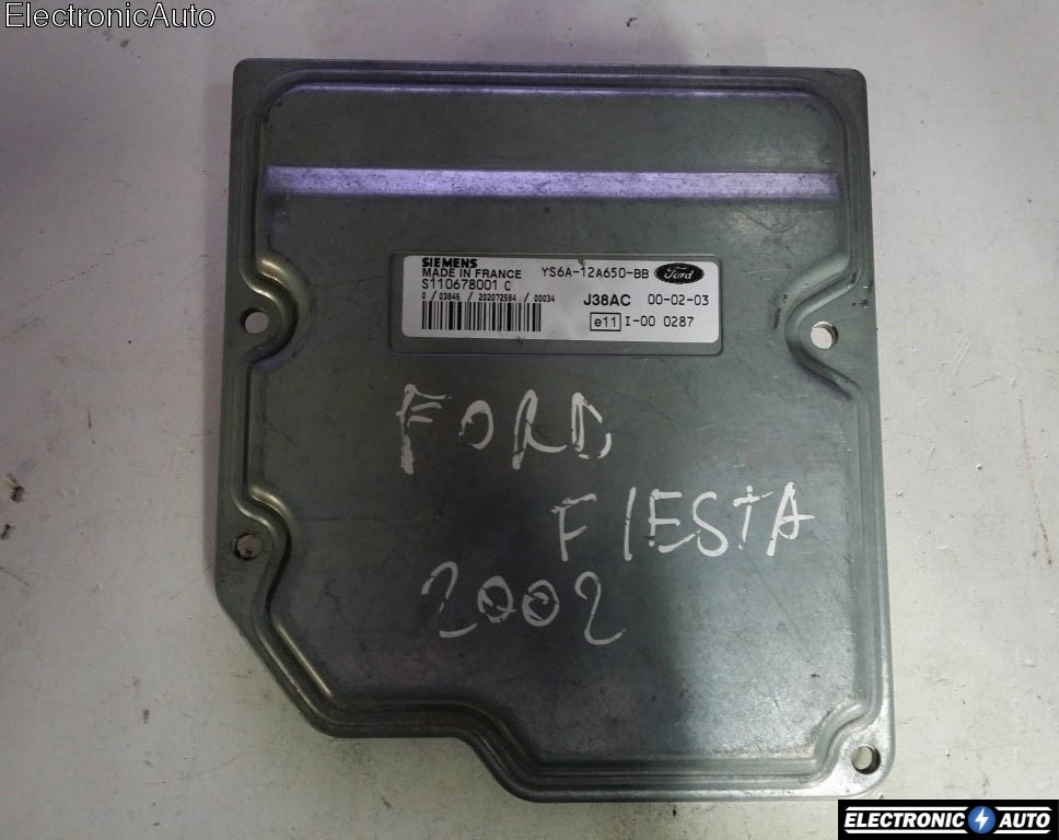 ECU Calculator YS6A12A650BB motor Ford Fiesta 1.25