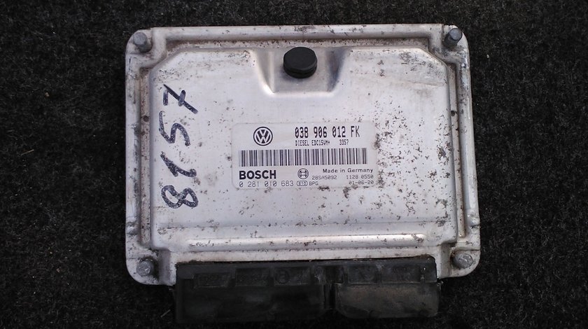 Ecu Cod 038906012fk Vw Audi Seat Skoda 1 9 Tdi 110 Cai