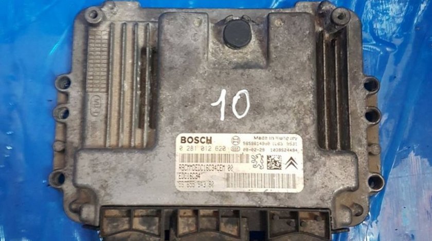 Ecu cod 9665594380 0281012620 peugeot partner 1.6 hdi